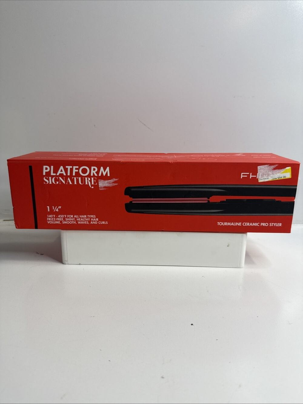 FHI Heat Platform Tourmaline Ceramic Professional Hair Styling Iron 1.25" Inch